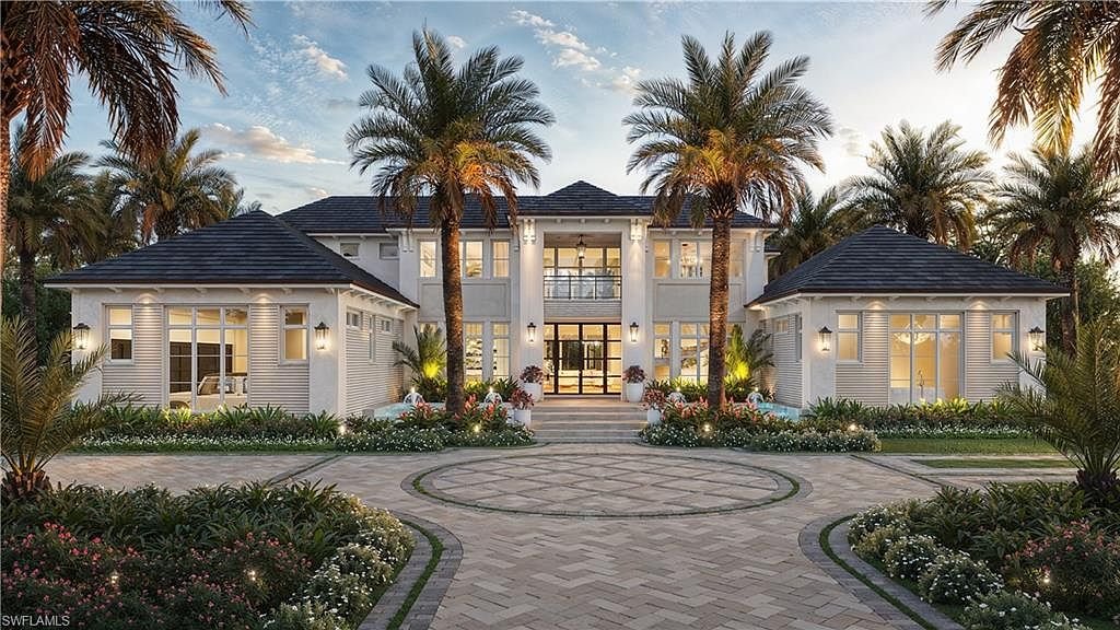 Bay-view estate under construction