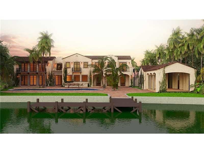 Eight-bedroom waterfront estate