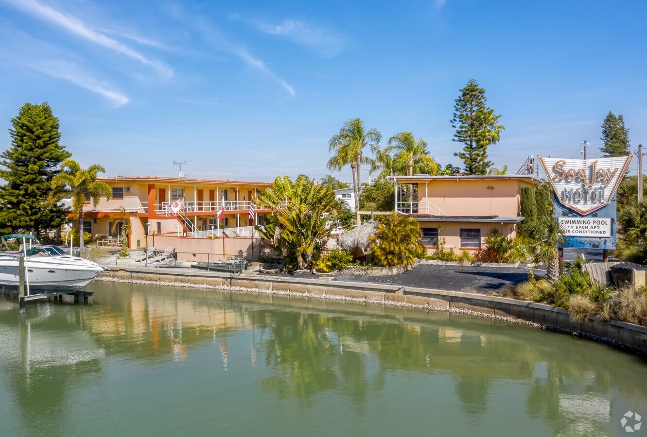 Income-producing waterfront motel