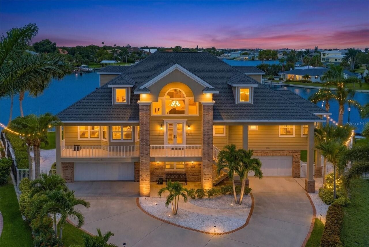Four-bedroom waterfront home