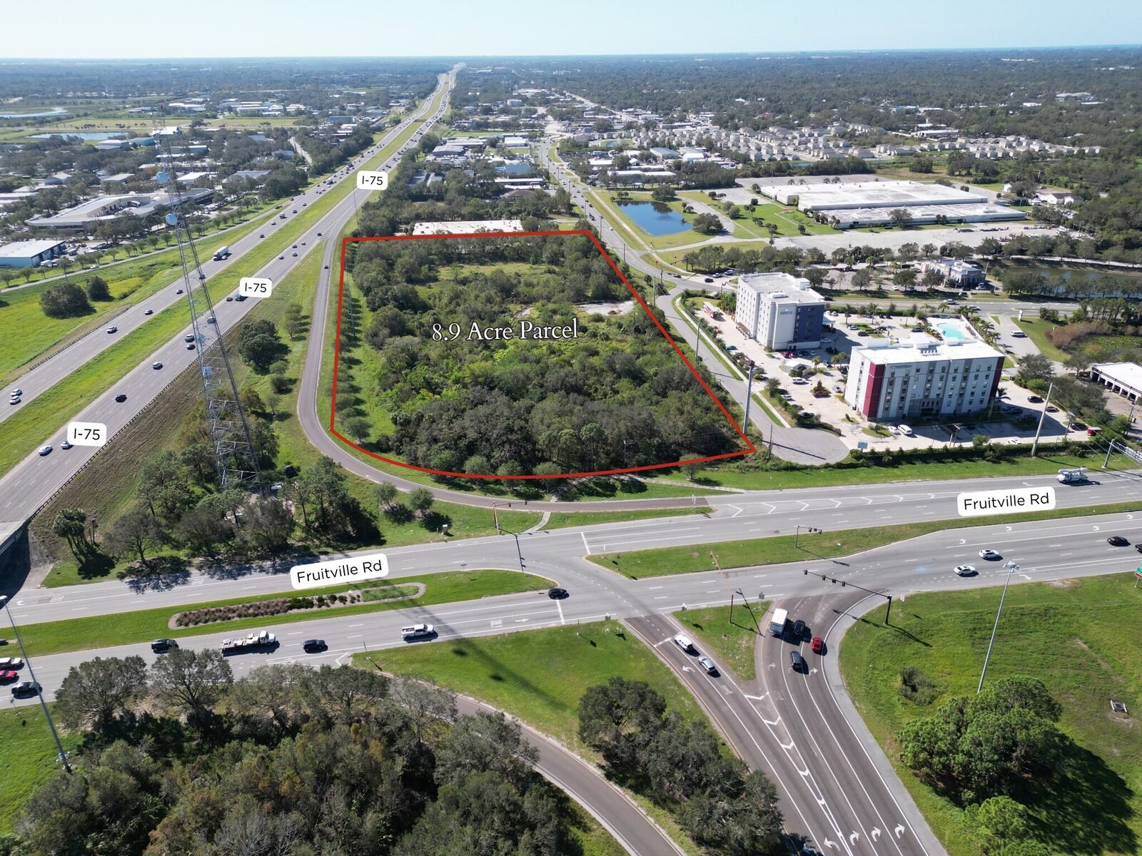 Interchange site suitable for hotel and mixed use