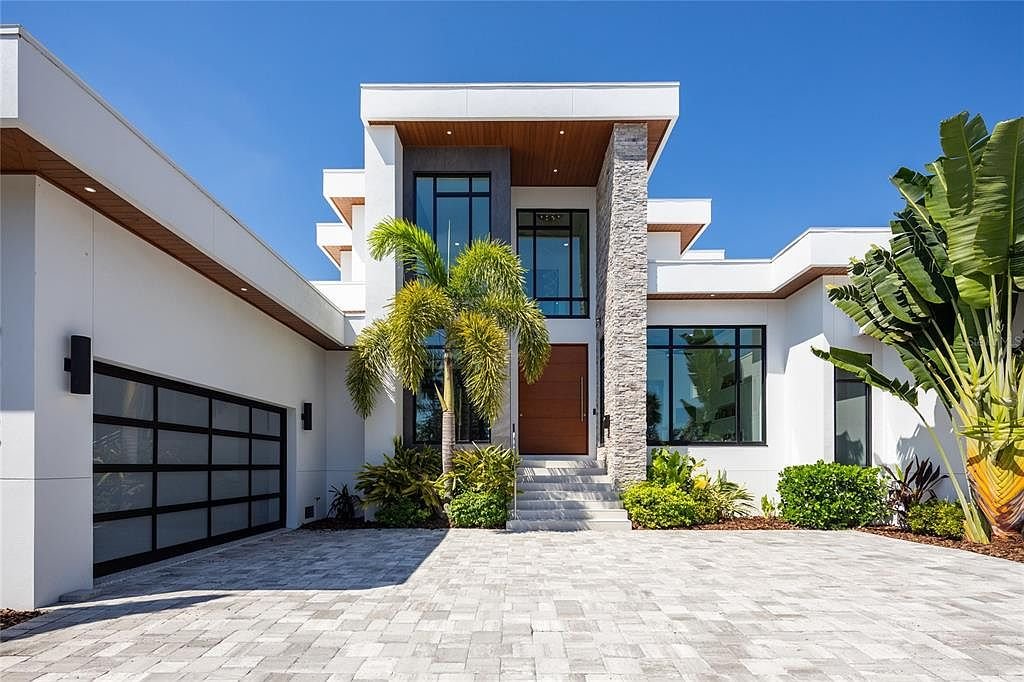 Contemporary waterfront villa
