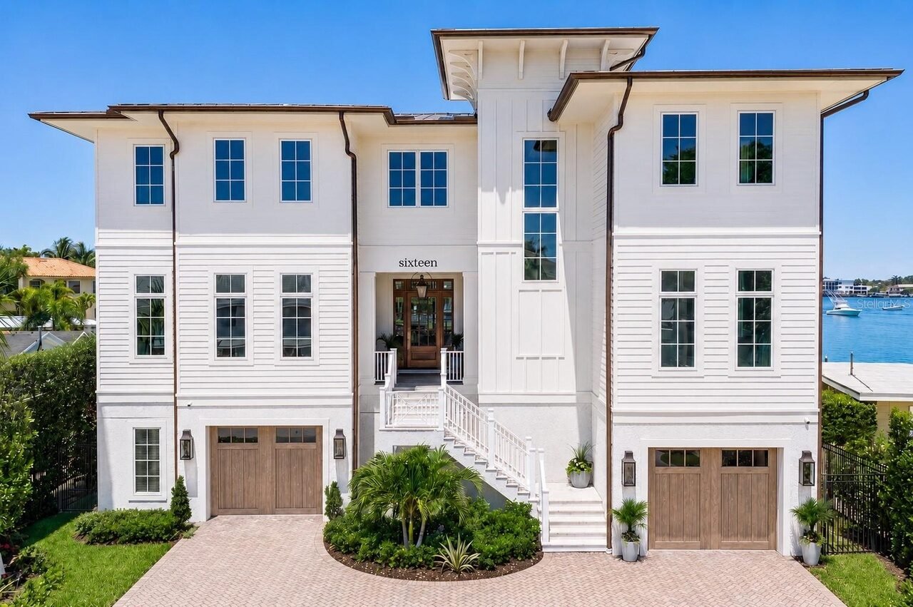 Five-bedroom waterfront home